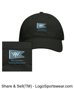 Washed Twill Cotton Hat by The Game Embroidered Logo Design Zoom