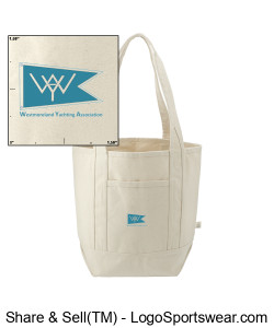 Tote bag Embroidered Logo Design Zoom